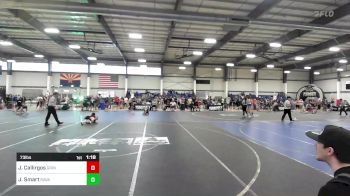 73 lbs Quarterfinal - Joshua Callirgos, Grindhouse WC vs Jordy Smart, Ravage WC