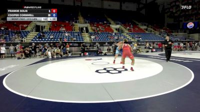 215 lbs Cons. Sub-rd Of 32 - Frankie Solis, IL vs Cooper Cornwell, OH