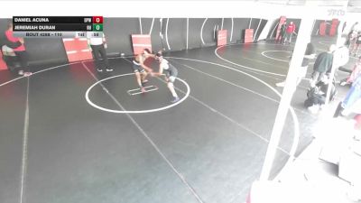 110 lbs Cons. Semi - Daniel Acuna, Dog Pound Wrestling vs Jeremiah Duran, Rough House