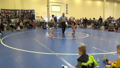 90 lbs Rr Rnd 3 - Carter Kantner, Louisville WC K-8 vs Jasper Kling, Steller Trained Mantis K-8