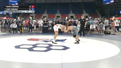 144 lbs Champ. Rd Of 16 - Gavin Landers, Iowa vs Cody Trevino, Iowa