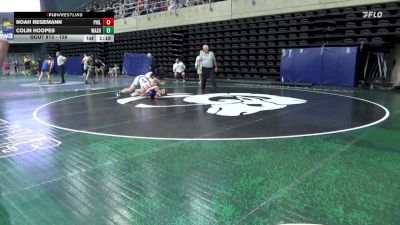 128 lbs Round Of 16 - Noah Regemann, Phillipsburg vs Colin Hoopes, Washington Twp