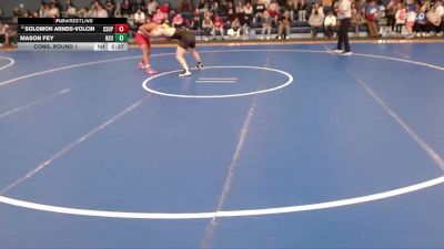174 lbs Cons. Round 1 - Mason Fey, Northern State vs Solomon Arnds-Volcin, Colorado State University - Pueblo