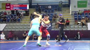 60 kg Quarterfinal - Ildar Hafizov, United States vs Joshua Xavier Medina, Puerto Rico