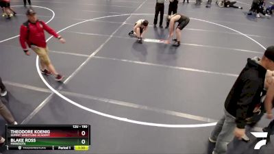 190 lbs 3rd Place Match - Blake Ross, Minnesota vs Theodore Koenig, Summit Wrestling Academy