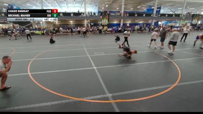 113 lbs Cons. Round 4 - Chase Ramsay, Unattached vs Michael Maher, Riverdale