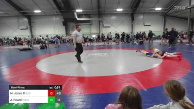 90 lbs Semifinal - Mack Jones Lll, Social Circle ES vs Jackson Howell, Foundation Wrestling