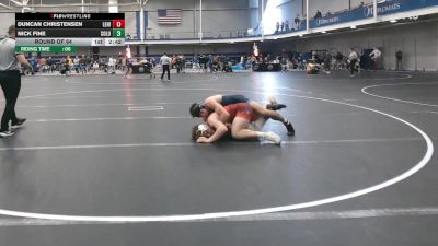174 lbs Round Of 64 - Duncan Christensen, Lehigh - UnAttached vs Nick Fine, Columbia
