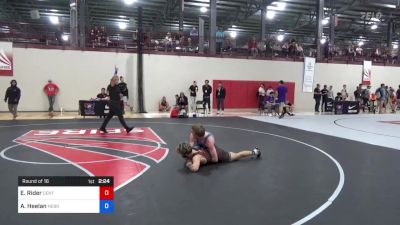 55 kg Round Of 16 - Eathon Rider, Central Valley RTC vs Archer Heelan, Nebraska Golden Eagles Wrestling Club