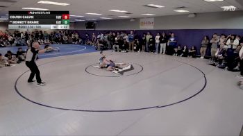 106 lbs Champ. Round 2 - Bennett Brame, Eastside vs Colten Calvin, Father Ryan