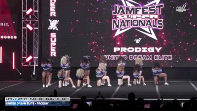 United Dream Elite - Prodigy [2026 L4 Junior - Flex - D2 - Small - B DAY 1] 2026 JAMfest Cheer Super Nationals