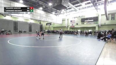 113 lbs Cons. Round 3 - Eduardo Sanchez, BANNING vs Leonardo Escobar, MONROE