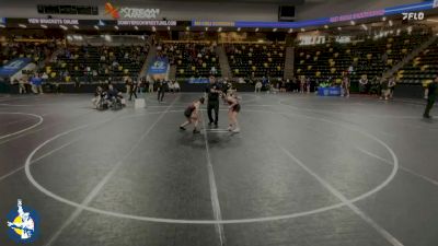 100 lbs 15th Place Match - Raegan Semrow, Ankeny vs Lydia Cowell, Fort Dodge