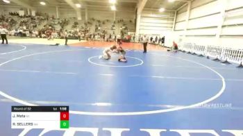 120 lbs Round Of 32 - Justin Mata, SC vs RHYS SELLERS, NM