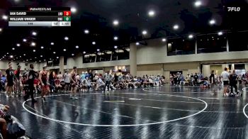 144 lbs Round 4 (6 Team) - William Unger, Raider WC vs Ian David, Louisiana Mud Bugs