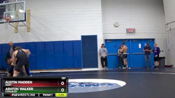 157 lbs Champ. Round 2 - Ashton Walker, Stansbury vs Austin Madden, Rigby