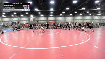 66 kg 5th Place - Evan Madigan, USAW Maine - HSE vs Wyatt Snyder, Gold Medal WC - HSE