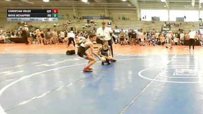 106 lbs Round Of 64 - Christian Velez, Superior Elite - HSB vs Rhys Schaffer, Freakztyle Elite - HSB