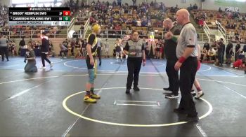 110 lbs Champ. Round 2 - Brody Kemplin SW5, Prodigy vs Cameron Polking SW1, GGB Ohio