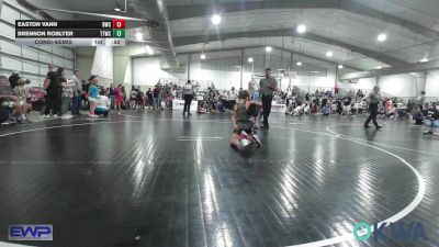 80 lbs Consolation - Easton Vann, Bartlesville Wrestling Club vs Brennon Roblyer, Team Tulsa Wrestling Club