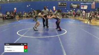 106 lbs Consi Of 8 #1 - Leland Pace, JJ Trained vs Van Grasser, Greg Gomez Trained