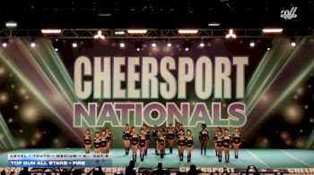 Top Gun All Stars - Fire [2026 L1 Youth - Medium - A Day 2] 2026 CHEERSPORT National All Star Cheerleading Championship