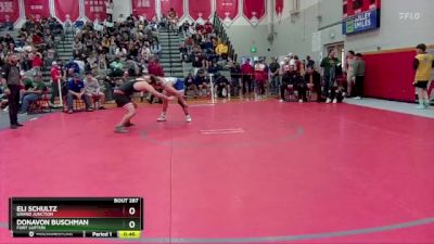 190 lbs Cons. Round 1 - Donavon Buschman, Fort Lupton vs Eli Schultz, Grand Junction