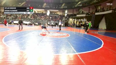 90 lbs Consi Of 8 #2 - Dylan Mishoe, Georgia vs Ethan Flowers, South Georgia Athletic Club