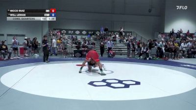 74 kg Cons. Quarters - Nicco Ruiz, SOUTHWEST WRESTLING CLUB vs Will Lewan, CKWC/ Titan Mercury Wrestling Club