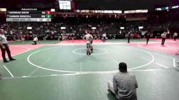 132 lbs 1st Place Match - Cannon Driscoll, WSW1 vs Leonidas Giatis, HDH1