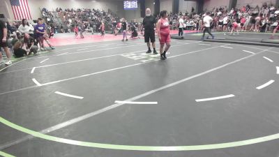 190 lbs Rr Rnd 1 - Vanessa Aviles, Eagle Eye Wrestling Club vs Samantha Alela, Backyard Bullies Wrestling Club