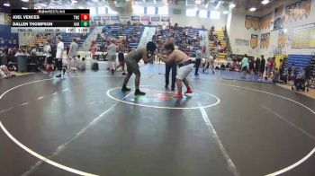 285 lbs Quarters & Wb (16 Team) - Dallen Thompson, Oakleaf WC vs Joel Vences, Talon WC