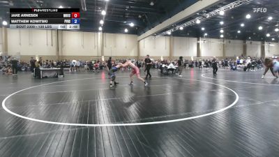 138 lbs Consi Of 16 #2 - Jake Arnesen, ATT / Mocco Wrestling vs Matthew Kowitski, Ponte Vedra High School