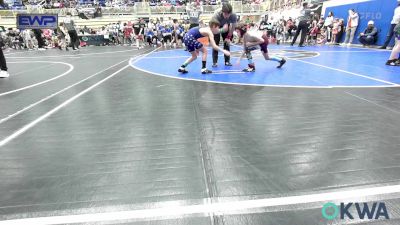 67 lbs Rr Rnd 1 - Colton Friddle, Rough Riders vs Paden Rumsey, Pawhuska Elks Takedown