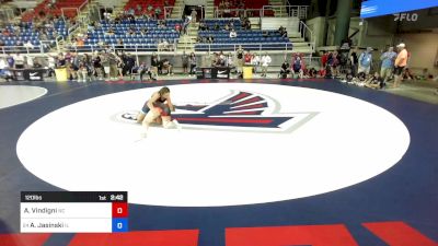 120 lbs Cons 32 #2 - Addison Vindigni, NC vs Ayane Jasinski, IL