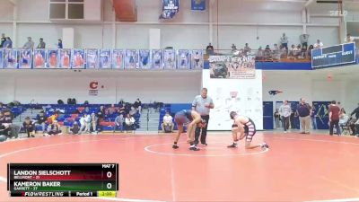 126 lbs Semis & Wb (16 Team) - Kameron Baker, Garrett vs Landon Sielschott, Bellmont