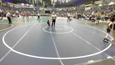 73 lbs Round Of 16 - Sonny Gonzalez, Pikes Peak Warriors vs Kaiden Starkovich, Black Fox Academy