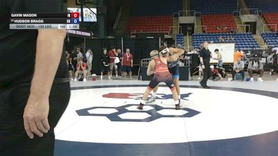 138 lbs Champ. Rd Of 16 - Gavin Mason, Indiana vs Hudson Bragg, Colorado