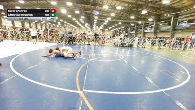 126 lbs Rr Rnd 1 - Tavin Shaffer, Superior Elite - HSB vs Zach Van Ryswick, Blue Shell Wrestling Club - HSB
