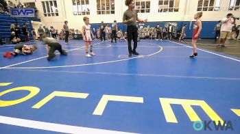 61 lbs Semifinal - Beckett Mills, Keystone Wrestling Club vs Barrett Homer, Mustang Bronco Wrestling Club