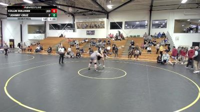 285 lbs Semifinal - Collin Sullivan, Lourdes vs Johnny Cruz, Indiana Tech