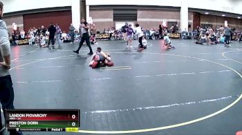 90 lbs Round 4 (6 Team) - Landon Piovarchy, Ares vs Preston Dorn, SHWA