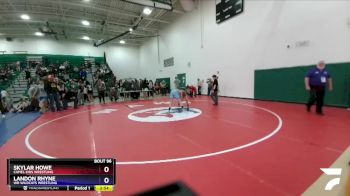 120 lbs Cons. Round 2 - Skylar Howe, Camel Kids Wrestling vs Landon Rhyne, WR Wildcats Wrestling