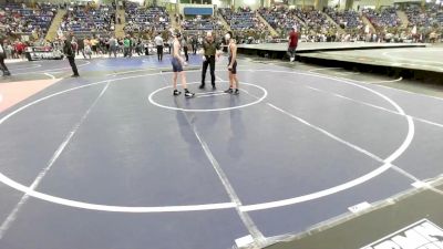 100 lbs Round Of 32 - Nathan Gonzales, Sedgwick County vs Noah Abram, Severance MS