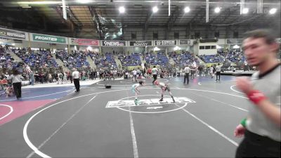 55 lbs Consi Of 8 #2 - Walker Buhr, SLV Elite vs Tallen Harper, Valley Bad Boys