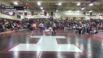285 lbs Cons. Round 3 - Kieran Owings, Clear Creek-Amana vs Gavin Jeter, Roland-Story
