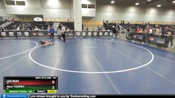 43 lbs Cons. Round 1 - Naji Toomey, IA vs Leo Ruiz, IA