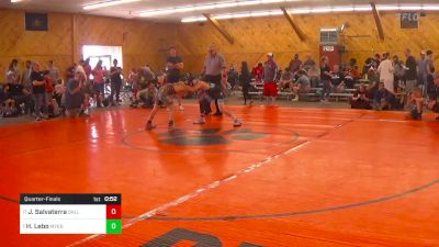 91 lbs Quarterfinal - Joshua Salvaterra, Dallas vs Hunter Lebo, Myerstown