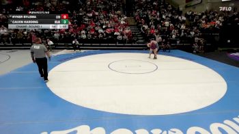 6A 190 lbs Champ. Round 1 - Calvin Harding, Westlake vs Ryker Bylsma, Lehi