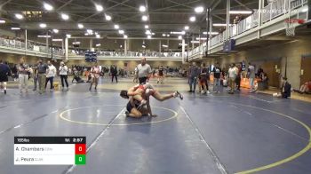 Consolation - Anthony Chambers, Edinboro vs Jack Peura, Clarion